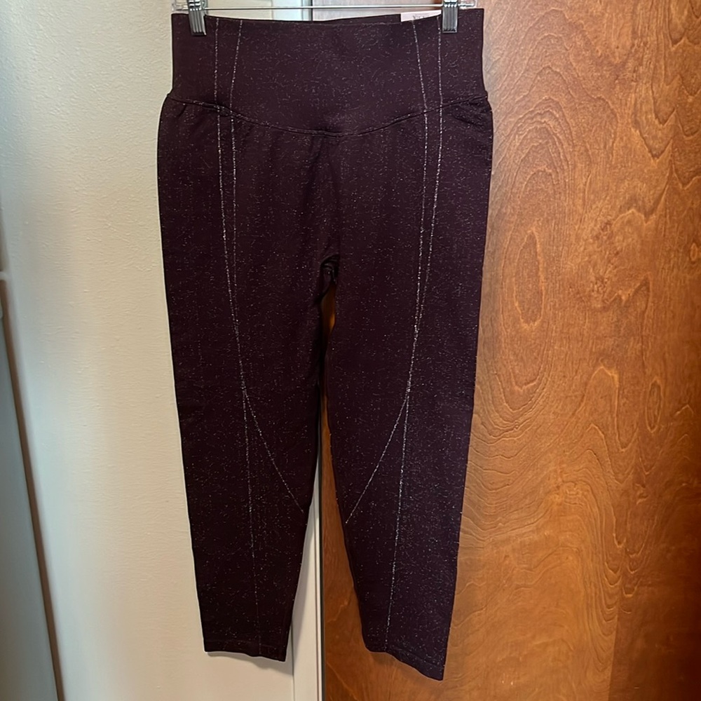 Victoria Secret high rise sparkly leggings-NWT